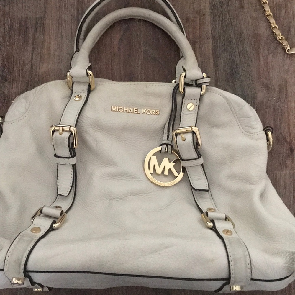 Michael Kors cream tote